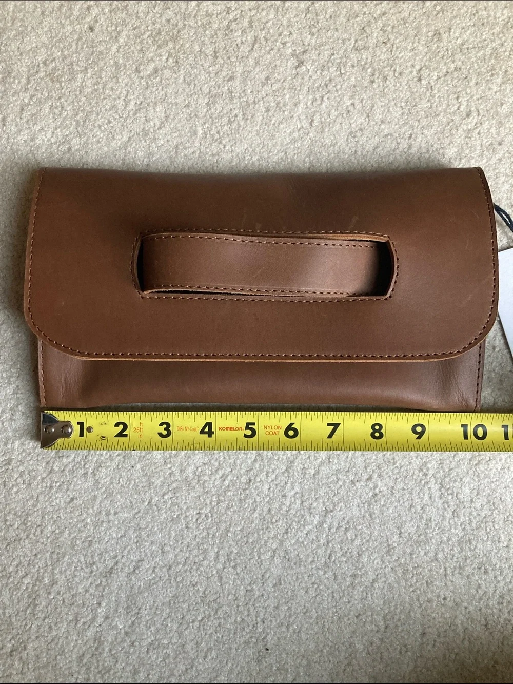ABLE mare handle clutch in whisky